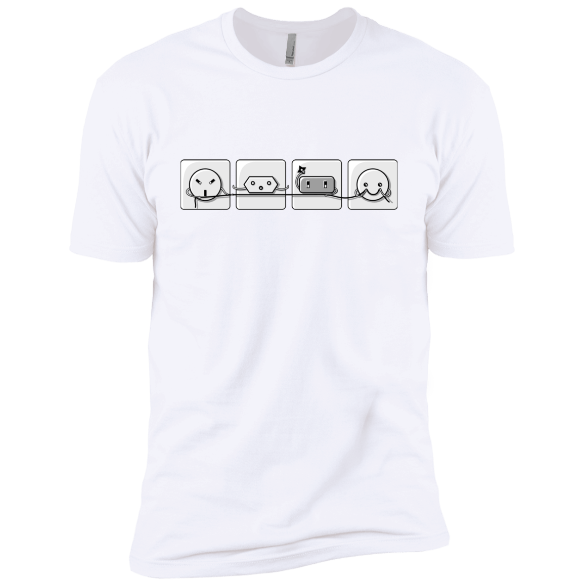 T-Shirts White / YXS Power Struggle Boys Premium T-Shirt