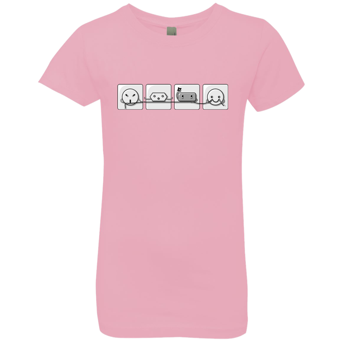 T-Shirts Light Pink / YXS Power Struggle Girls Premium T-Shirt