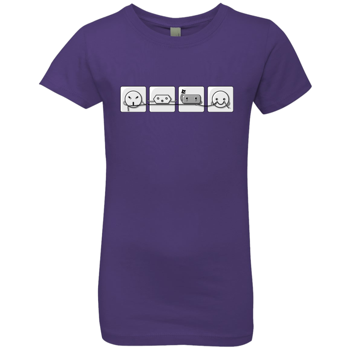 T-Shirts Purple Rush / YXS Power Struggle Girls Premium T-Shirt