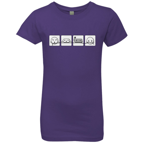 T-Shirts Purple Rush / YXS Power Struggle Girls Premium T-Shirt