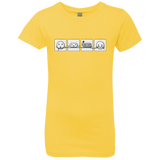 T-Shirts Vibrant Yellow / YXS Power Struggle Girls Premium T-Shirt