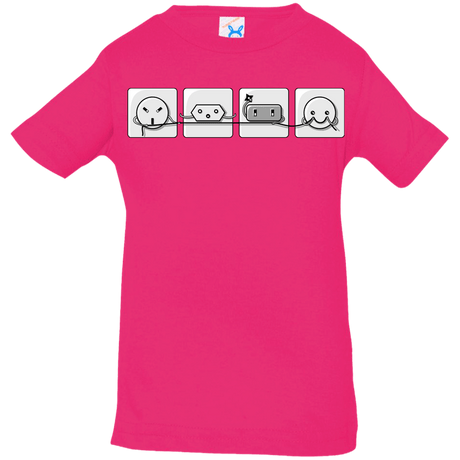 T-Shirts Hot Pink / 6 Months Power Struggle Infant Premium T-Shirt