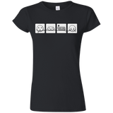 T-Shirts Black / S Power Struggle Junior Slimmer-Fit T-Shirt