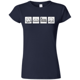 T-Shirts Navy / S Power Struggle Junior Slimmer-Fit T-Shirt