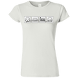 T-Shirts White / S Power Struggle Junior Slimmer-Fit T-Shirt