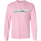 T-Shirts Light Pink / S Power Struggle Men's Long Sleeve T-Shirt