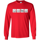 T-Shirts Red / S Power Struggle Men's Long Sleeve T-Shirt