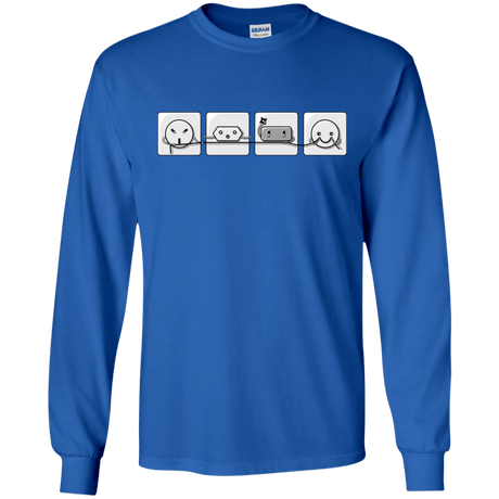 T-Shirts Royal / S Power Struggle Men's Long Sleeve T-Shirt