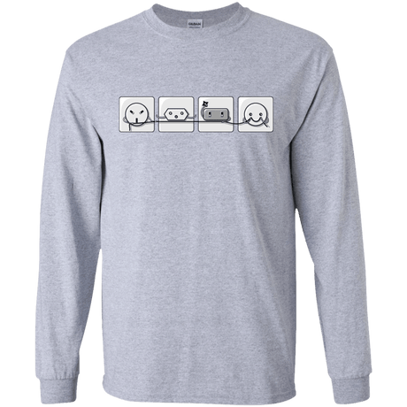 T-Shirts Sport Grey / S Power Struggle Men's Long Sleeve T-Shirt