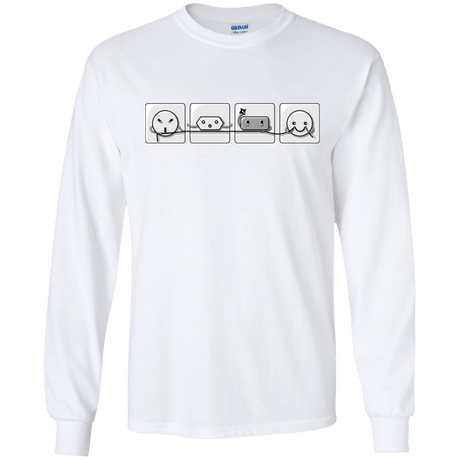 T-Shirts White / S Power Struggle Men's Long Sleeve T-Shirt