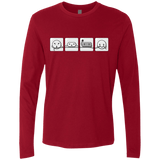 T-Shirts Cardinal / S Power Struggle Men's Premium Long Sleeve