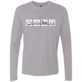 T-Shirts Heather Grey / S Power Struggle Men's Premium Long Sleeve