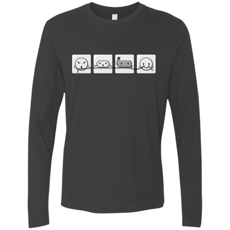 T-Shirts Heavy Metal / S Power Struggle Men's Premium Long Sleeve