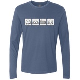 T-Shirts Indigo / S Power Struggle Men's Premium Long Sleeve