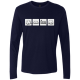 T-Shirts Midnight Navy / S Power Struggle Men's Premium Long Sleeve