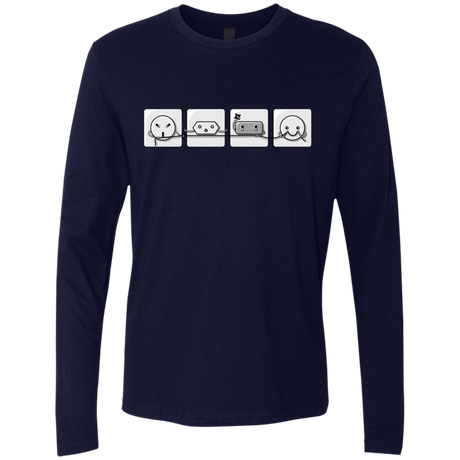 T-Shirts Midnight Navy / S Power Struggle Men's Premium Long Sleeve