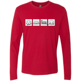 T-Shirts Red / S Power Struggle Men's Premium Long Sleeve