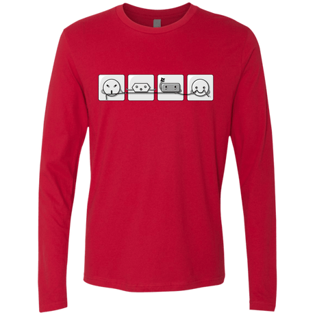 T-Shirts Red / S Power Struggle Men's Premium Long Sleeve