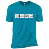 T-Shirts Turquoise / X-Small Power Struggle Men's Premium T-Shirt