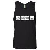 T-Shirts Black / S Power Struggle Men's Premium Tank Top