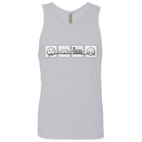 T-Shirts Heather Grey / S Power Struggle Men's Premium Tank Top