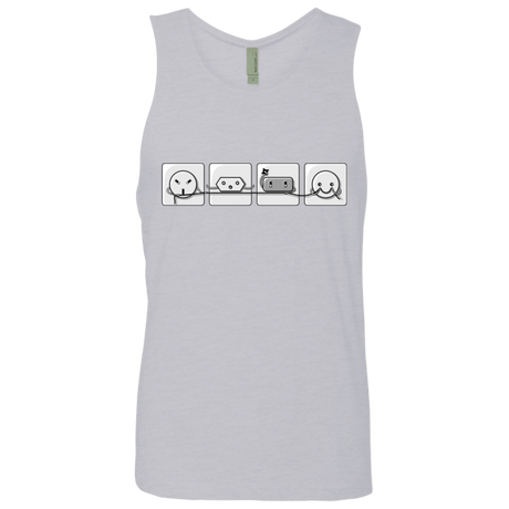 T-Shirts Heather Grey / S Power Struggle Men's Premium Tank Top