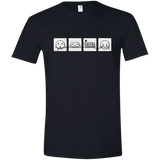 T-Shirts Black / X-Small Power Struggle Men's Semi-Fitted Softstyle