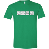 T-Shirts Heather Irish Green / M Power Struggle Men's Semi-Fitted Softstyle