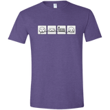 T-Shirts Heather Purple / S Power Struggle Men's Semi-Fitted Softstyle