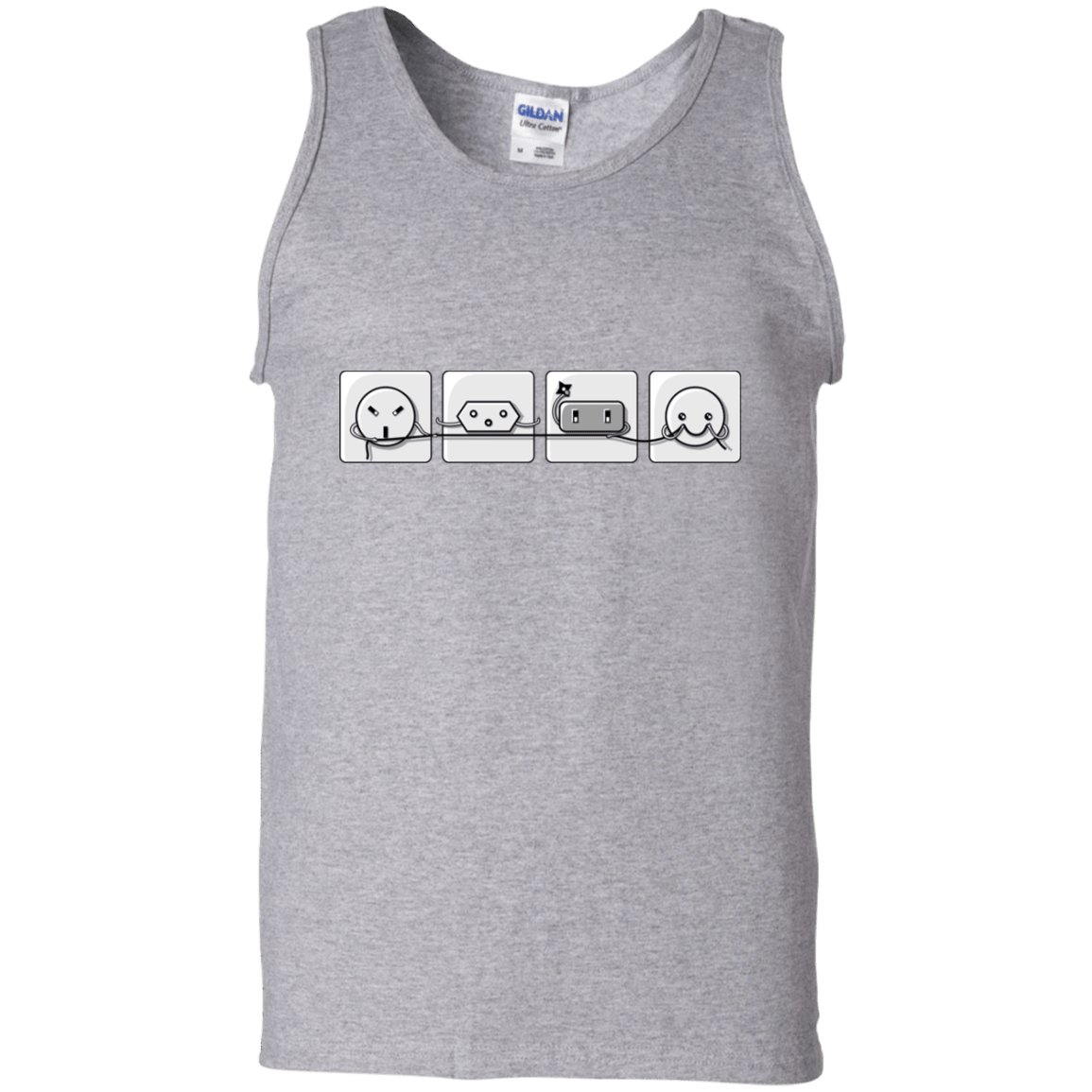 T-Shirts Sport Grey / S Power Struggle Men's Tank Top
