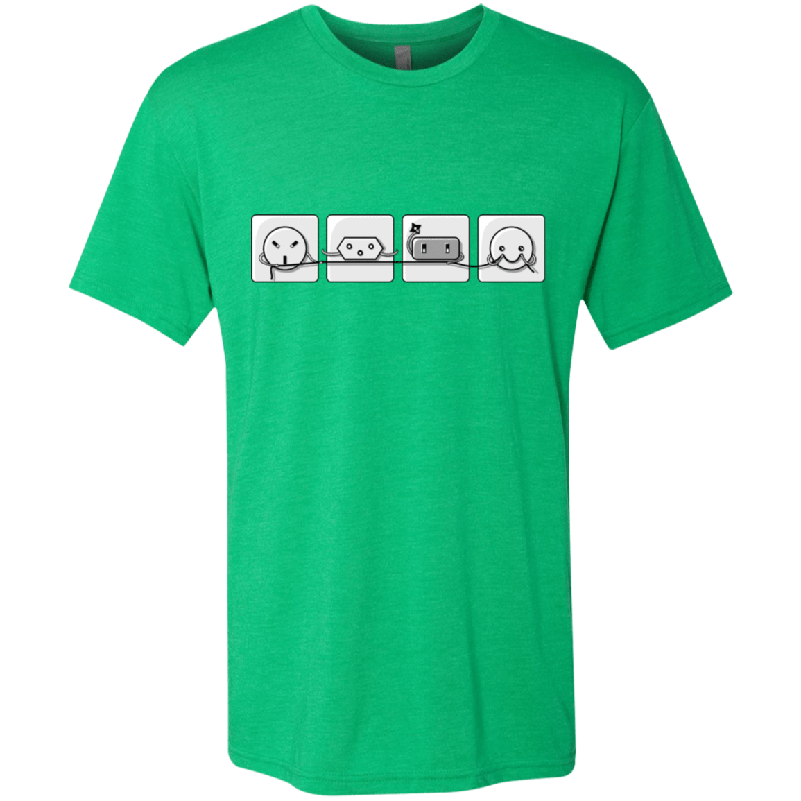 T-Shirts Envy / S Power Struggle Men's Triblend T-Shirt