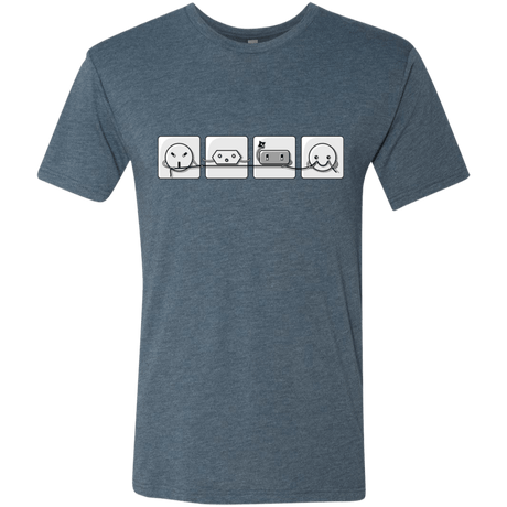 T-Shirts Indigo / S Power Struggle Men's Triblend T-Shirt