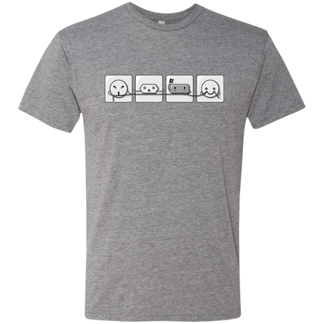 T-Shirts Premium Heather / S Power Struggle Men's Triblend T-Shirt