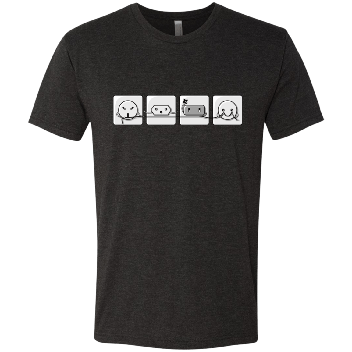 T-Shirts Vintage Black / S Power Struggle Men's Triblend T-Shirt