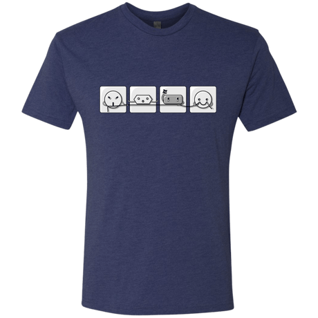 T-Shirts Vintage Navy / S Power Struggle Men's Triblend T-Shirt