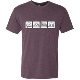 T-Shirts Vintage Purple / S Power Struggle Men's Triblend T-Shirt