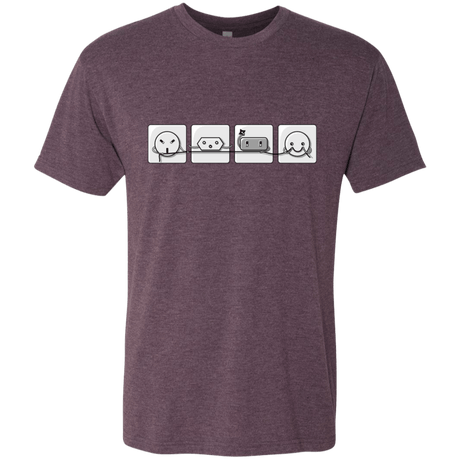 T-Shirts Vintage Purple / S Power Struggle Men's Triblend T-Shirt