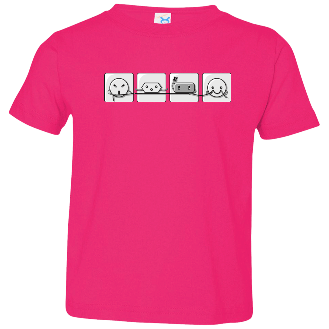 T-Shirts Hot Pink / 2T Power Struggle Toddler Premium T-Shirt