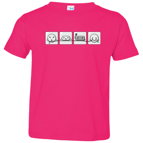 T-Shirts Hot Pink / 2T Power Struggle Toddler Premium T-Shirt