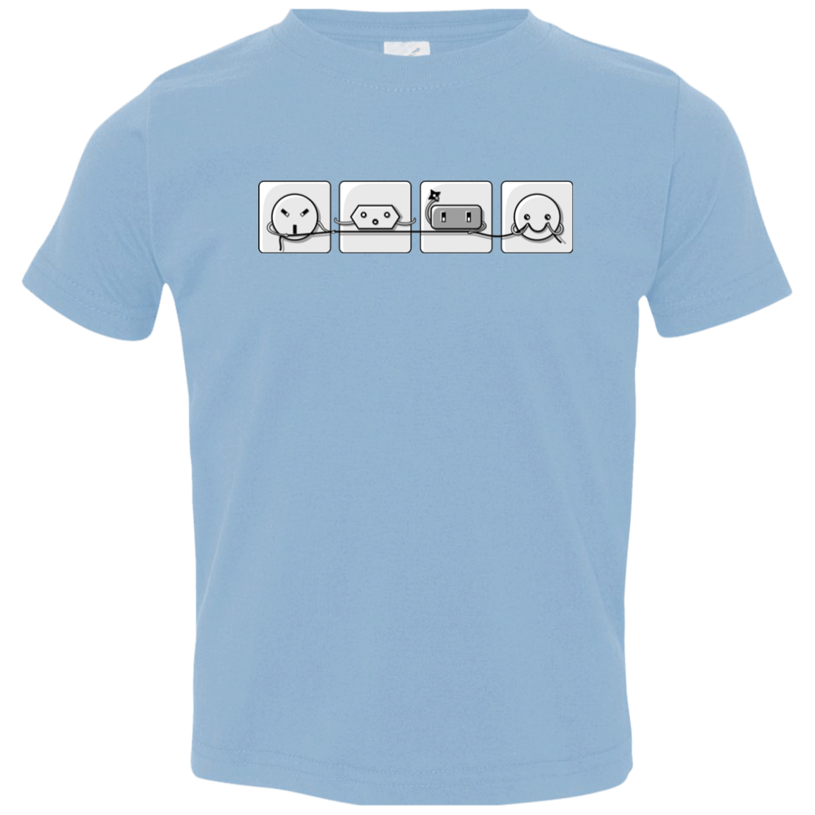 T-Shirts Light Blue / 2T Power Struggle Toddler Premium T-Shirt