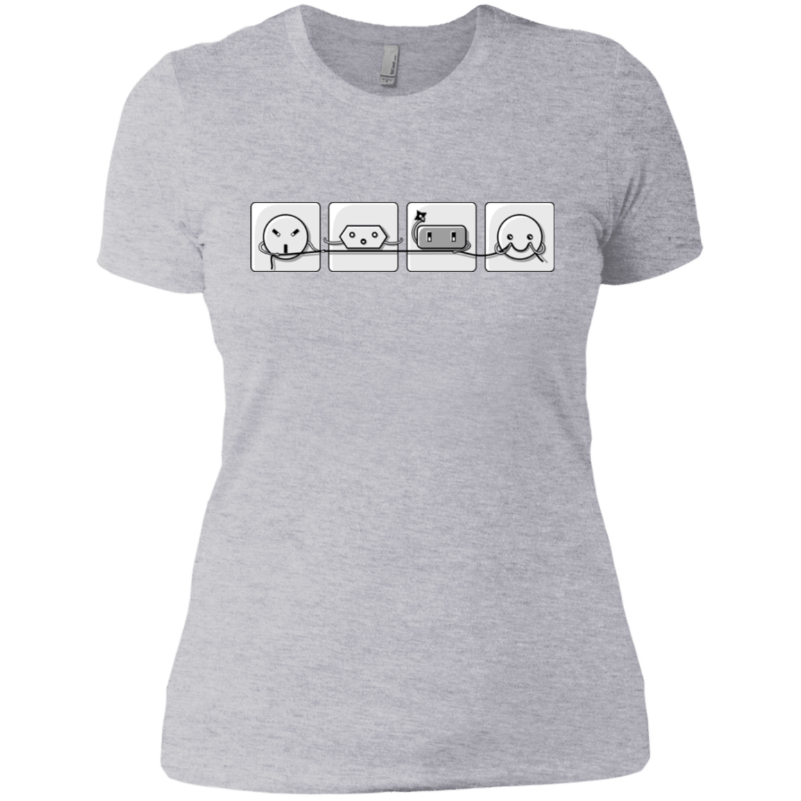T-Shirts Heather Grey / X-Small Power Struggle Women's Premium T-Shirt