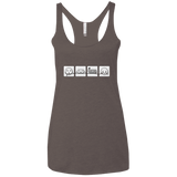 T-Shirts Macchiato / X-Small Power Struggle Women's Triblend Racerback Tank