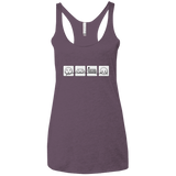 T-Shirts Vintage Purple / X-Small Power Struggle Women's Triblend Racerback Tank