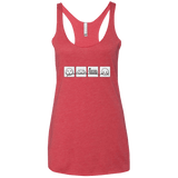 T-Shirts Vintage Red / X-Small Power Struggle Women's Triblend Racerback Tank