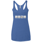 T-Shirts Vintage Royal / X-Small Power Struggle Women's Triblend Racerback Tank