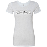 T-Shirts Heather White / S Power Struggle Women's Triblend T-Shirt