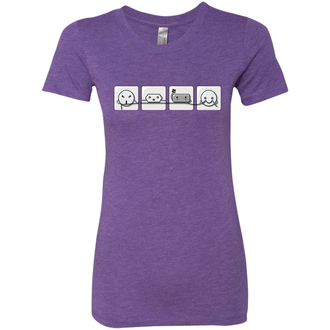 T-Shirts Purple Rush / S Power Struggle Women's Triblend T-Shirt