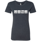 T-Shirts Vintage Navy / S Power Struggle Women's Triblend T-Shirt