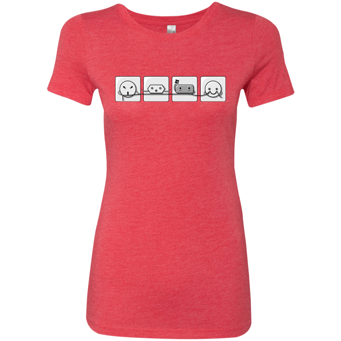 T-Shirts Vintage Red / S Power Struggle Women's Triblend T-Shirt