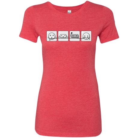 T-Shirts Vintage Red / S Power Struggle Women's Triblend T-Shirt